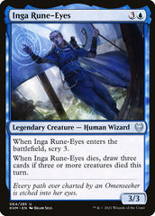 Inga Olhos Rúnicos / Inga Rune-Eyes - Magic: The Gathering - MoxLand