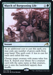 Marcha da Vida Florescente / March of Burgeoning Life - Magic: The Gathering - MoxLand