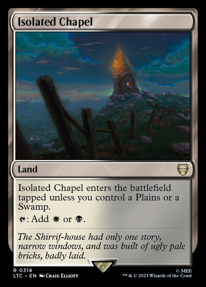 Capela Isolada / Isolated Chapel - Magic: The Gathering - MoxLand