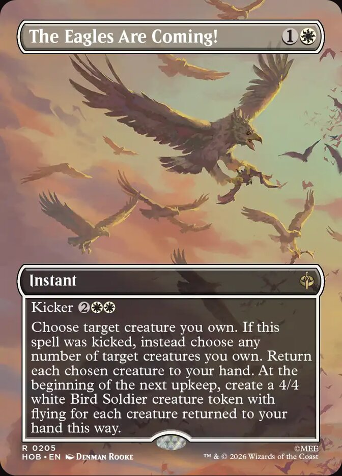 The Eagles Are Coming!