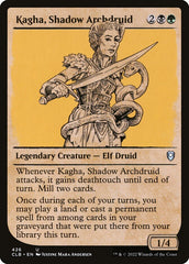 Kagra, Arquidruida das Sombras / Kagha, Shadow Archdruid - Magic: The Gathering - MoxLand
