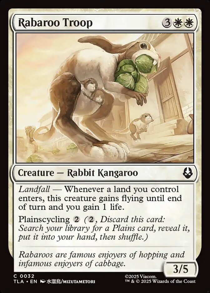 Tropa de Coelhogurus / Rabaroo Troop - Magic: The Gathering - MoxLand