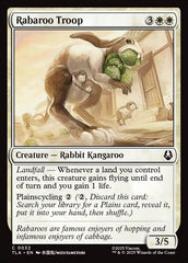 Tropa de Coelhogurus / Rabaroo Troop - Magic: The Gathering - MoxLand