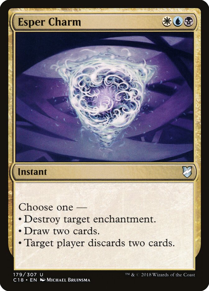 Medalhão de Esper / Esper Charm - Magic: The Gathering - MoxLand