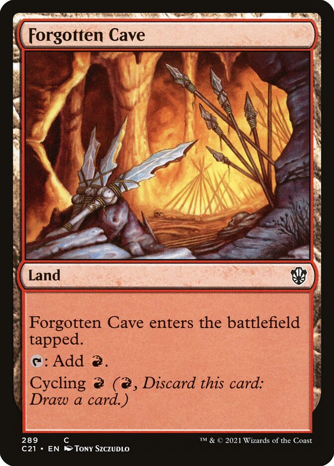 Caverna Esquecida / Forgotten Cave - Magic: The Gathering - MoxLand