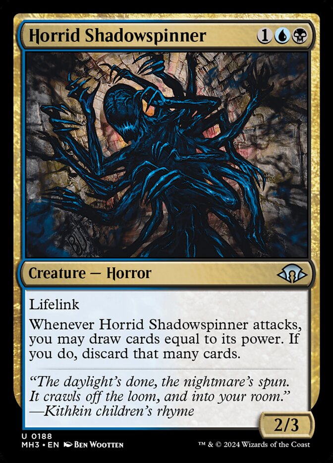 Tecesombra Horripilante / Horrid Shadowspinner - Magic: The Gathering - MoxLand