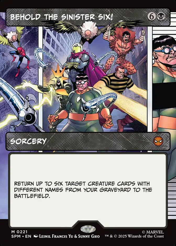 Behold the Sinister Six! - Magic: The Gathering - MoxLand