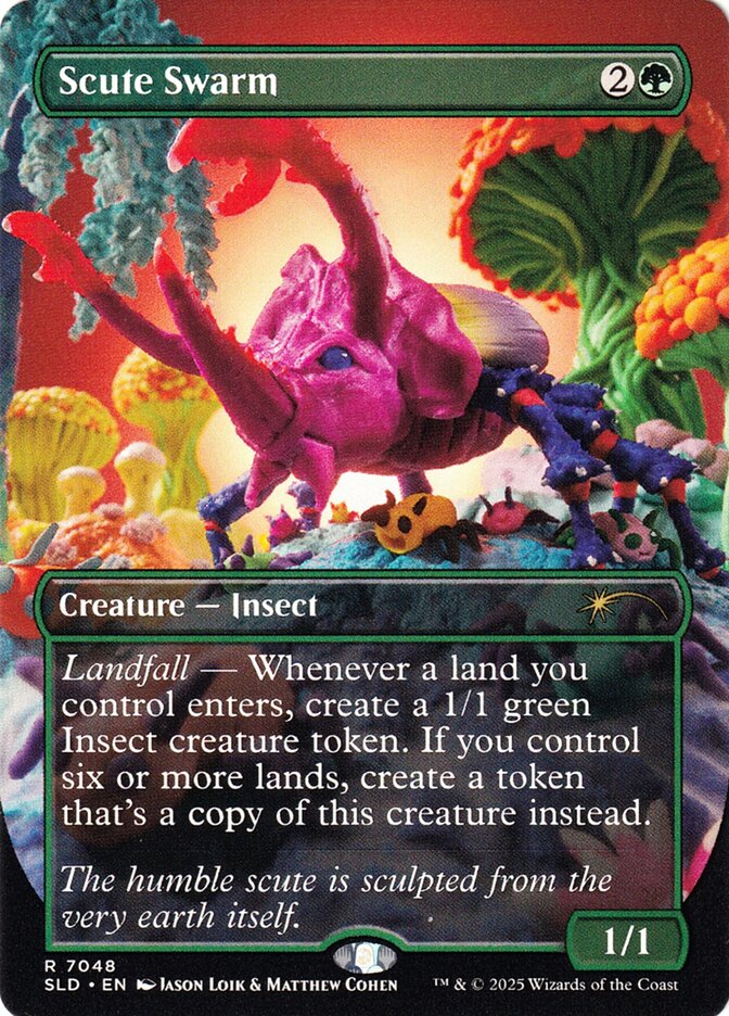 Enxame de Cascudos / Scute Swarm - Magic: The Gathering - MoxLand