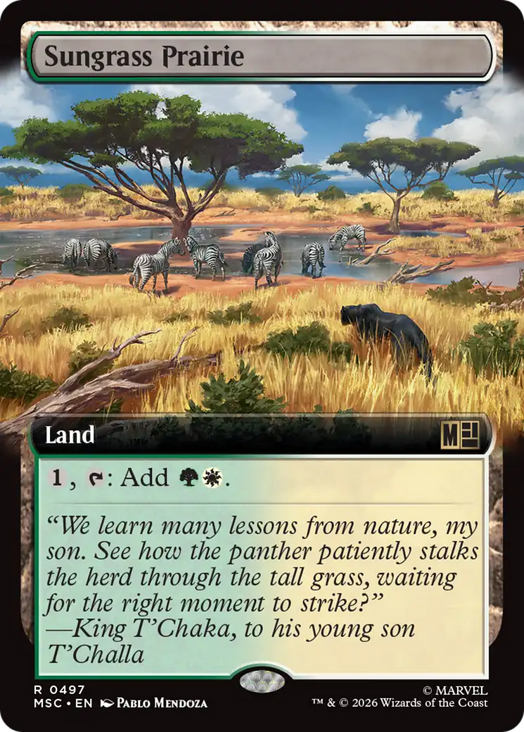 Pradaria de Capim Solar / Sungrass Prairie - Magic: The Gathering - MoxLand