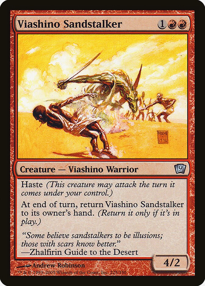 Caçador das Areias Viashino / Viashino Sandstalker - Magic: The Gathering - MoxLand