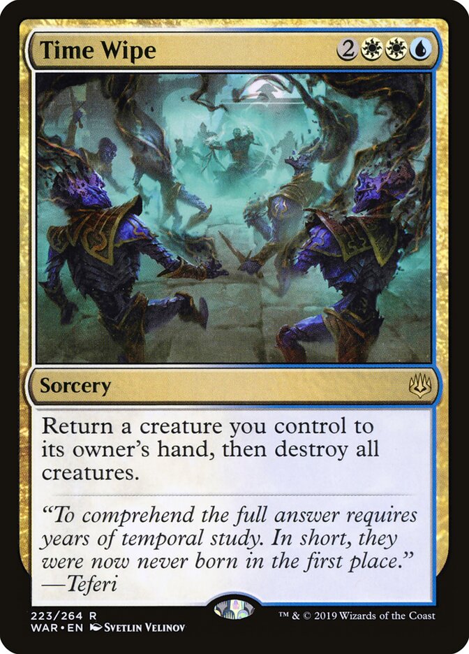 Limpeza Temporal / Time Wipe - Magic: The Gathering - MoxLand