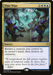Limpeza Temporal / Time Wipe - Magic: The Gathering - MoxLand