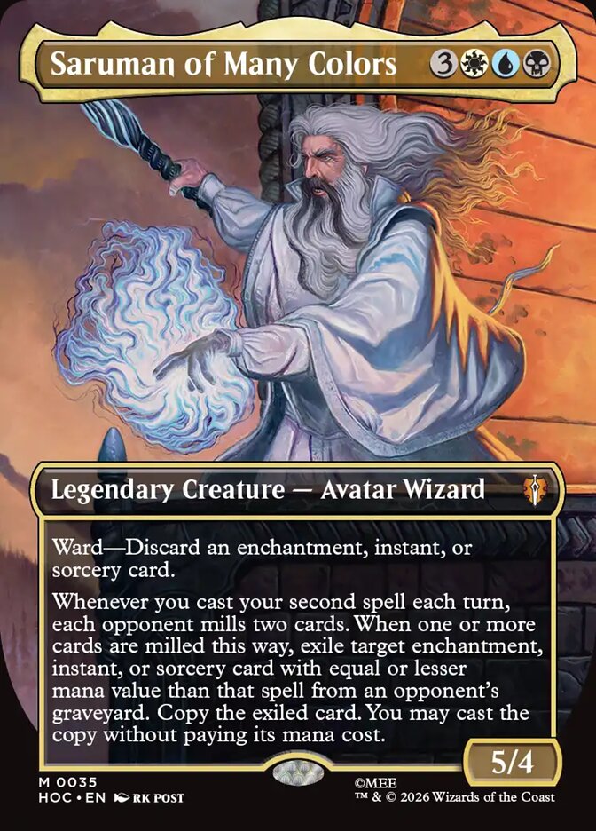 Saruman das Muitas Cores / Saruman of Many Colors
