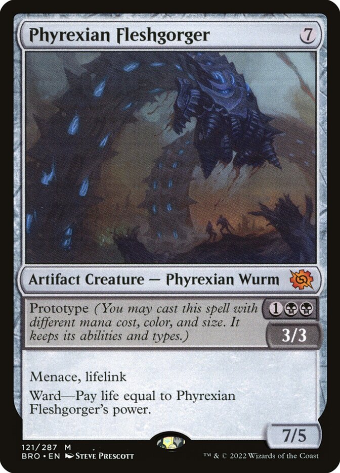 Devorador de Carne Phyrexiano / Phyrexian Fleshgorger - Magic: The Gathering - MoxLand