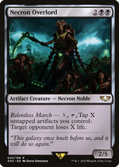 Soberano Necron / Necron Overlord - Magic: The Gathering - MoxLand
