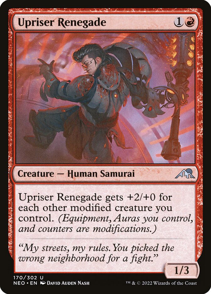 Renegado Insurgente / Upriser Renegade - Magic: The Gathering - MoxLand
