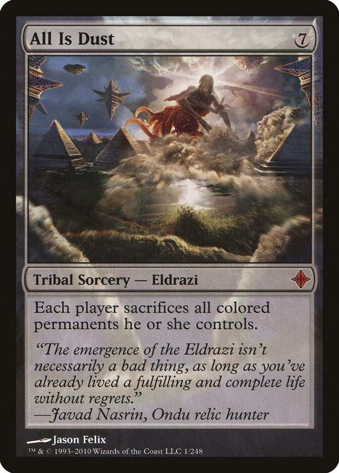 Tudo é Poeira / All Is Dust - Magic: The Gathering - MoxLand