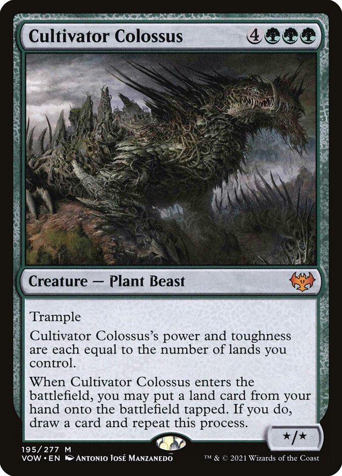 Colosso Cultivador / Cultivator Colossus - Magic: The Gathering - MoxLand