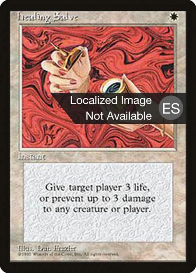 Bálsamo Restaurador / Healing Salve - Magic: The Gathering - MoxLand