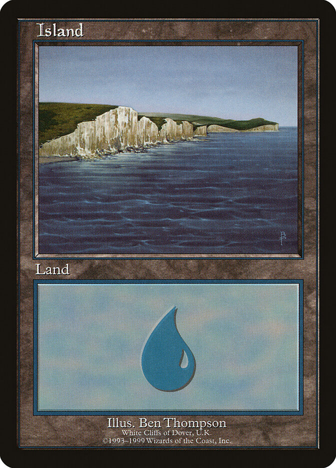 Ilha / Island - Magic: The Gathering - MoxLand