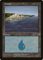 Ilha / Island - Magic: The Gathering - MoxLand