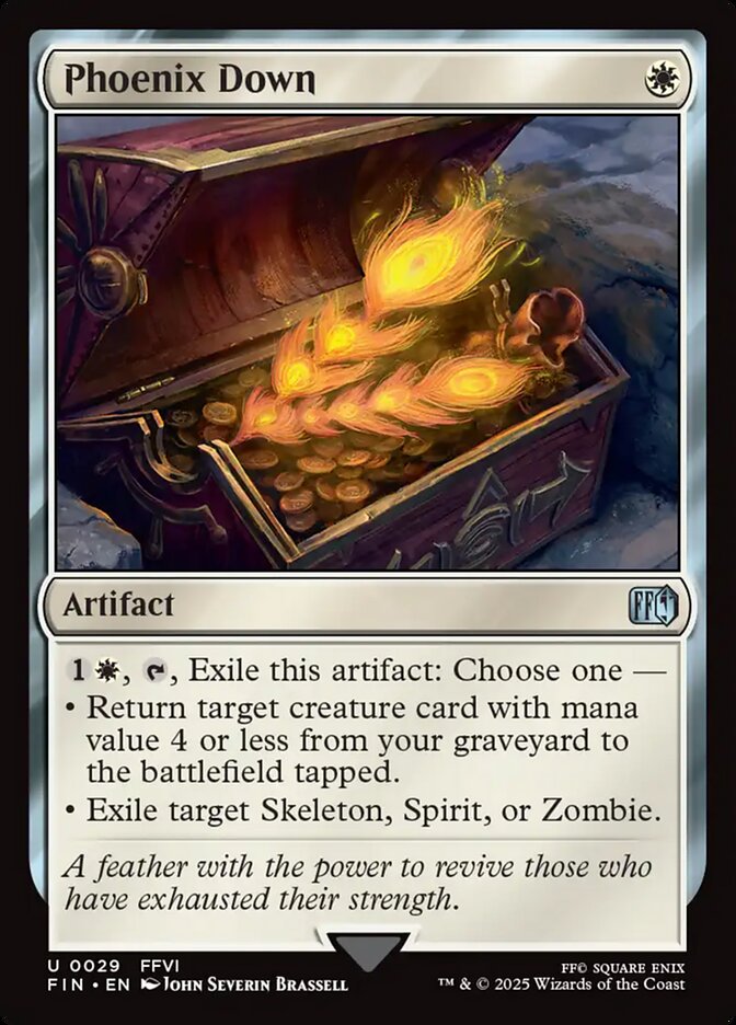 Pena de Fênix / Phoenix Down - Magic: The Gathering - MoxLand