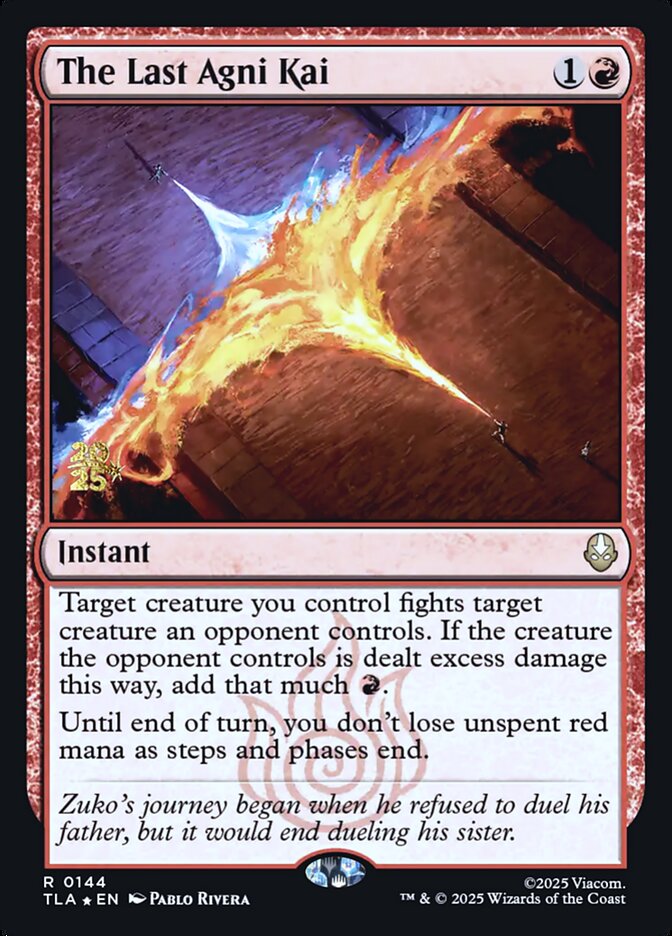 The Last Agni Kai - Magic: The Gathering - MoxLand