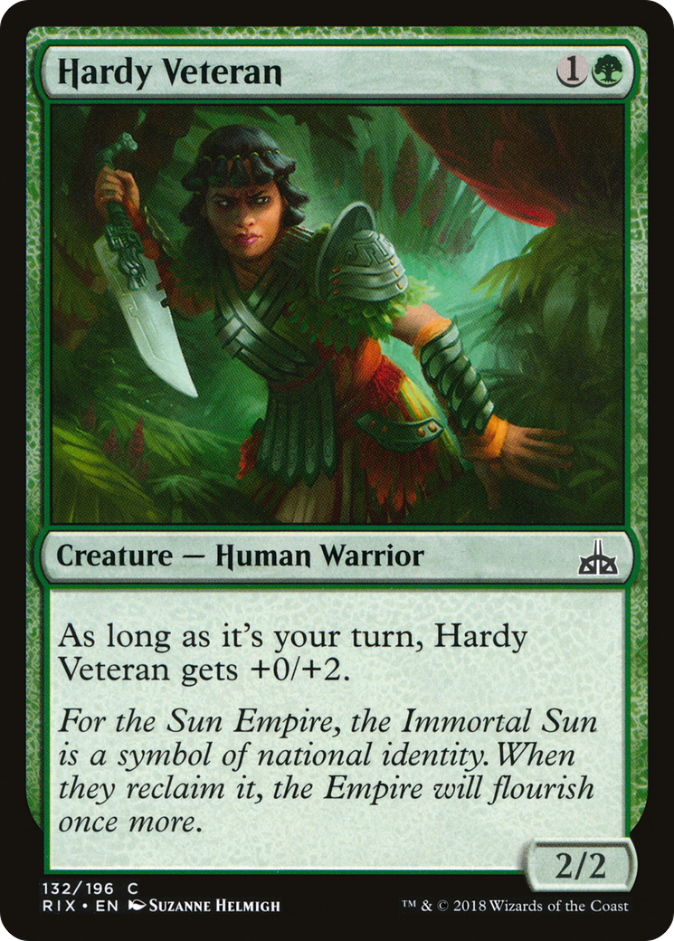 Veterana Calejada / Hardy Veteran