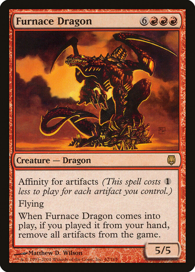 Dragão da Fornalha / Furnace Dragon - Magic: The Gathering - MoxLand