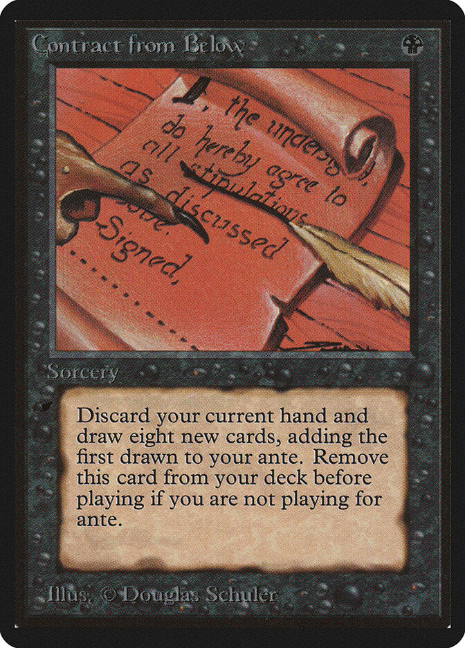 Contract from Below - Magic: The Gathering - MoxLand