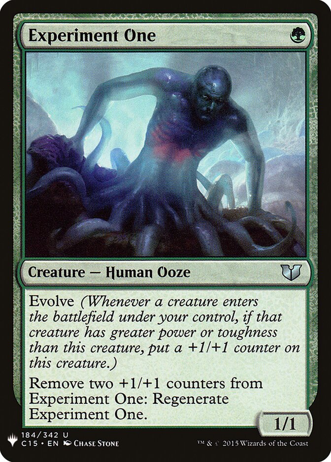 Experimento Um / Experiment One - Magic: The Gathering - MoxLand
