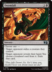 Cair da Perdição / Doomfall - Magic: The Gathering - MoxLand