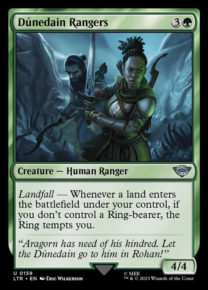 Caminheiros Dúnedain / Dúnedain Rangers - Magic: The Gathering - MoxLand