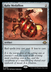Ornato de Rubi / Ruby Medallion - Magic: The Gathering - MoxLand
