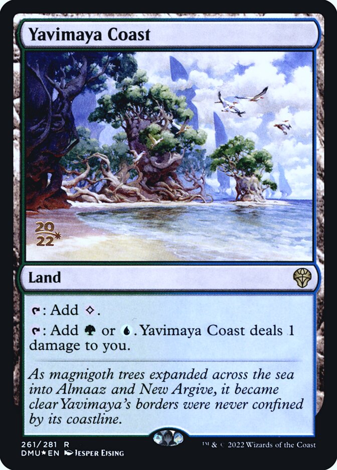 Costa de Yavimaya / Yavimaya Coast - Magic: The Gathering - MoxLand