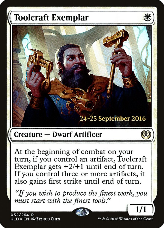 Ferramenteiro Exemplar / Toolcraft Exemplar - Magic: The Gathering - MoxLand