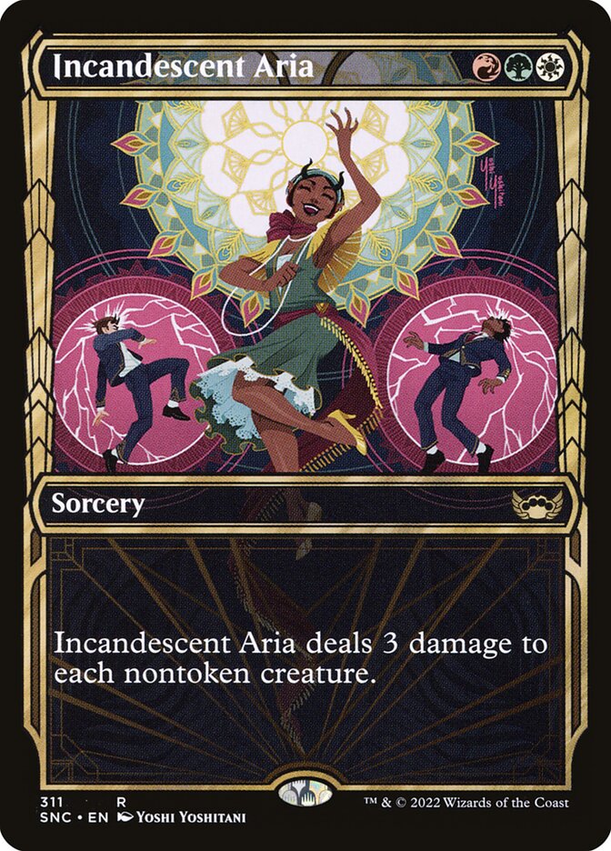 Ária Incandescente / Incandescent Aria - Magic: The Gathering - MoxLand