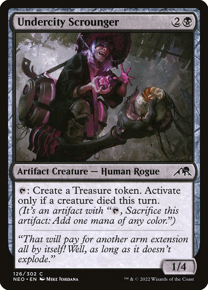 Larápia do Submundo / Undercity Scrounger - Magic: The Gathering - MoxLand