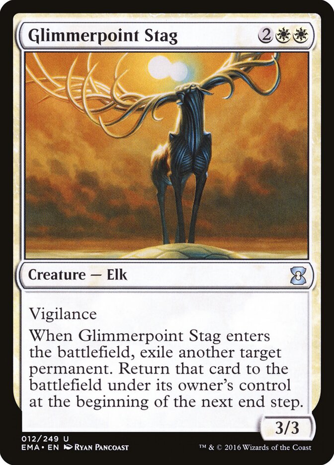 Cervo das Pontas Tremeluzentes / Glimmerpoint Stag - Magic: The Gathering - MoxLand