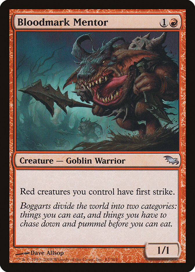 Mentor Mancha-Sangrenta / Bloodmark Mentor - Magic: The Gathering - MoxLand