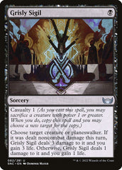 Insígnia Macabra / Grisly Sigil - Magic: The Gathering - MoxLand