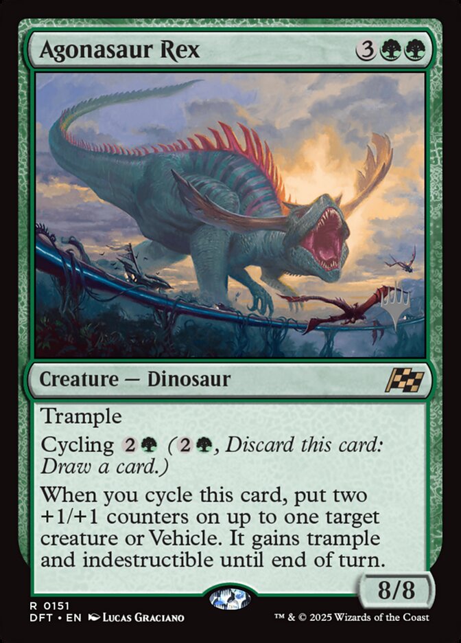 Agonasaur Rex - Magic: The Gathering - MoxLand