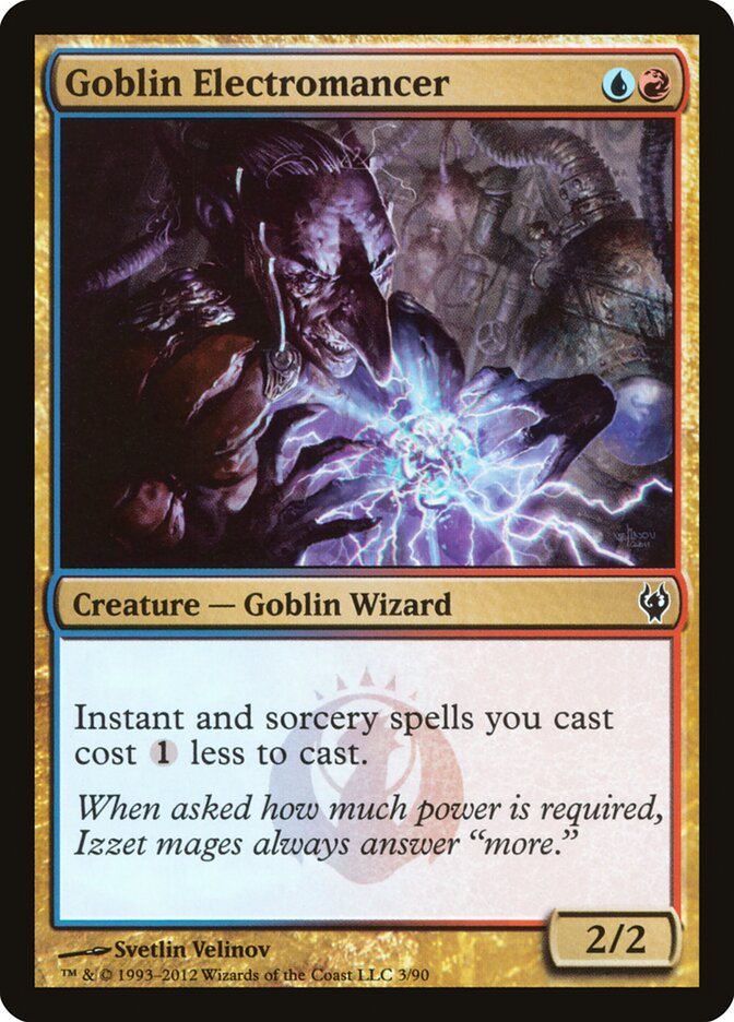Eletromante Goblin / Goblin Electromancer - Magic: The Gathering - MoxLand