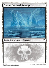 Pântano Nevado / Snow-Covered Swamp - Magic: The Gathering - MoxLand