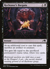 Barganha do Justiceiro / Reckoner's Bargain - Magic: The Gathering - MoxLand
