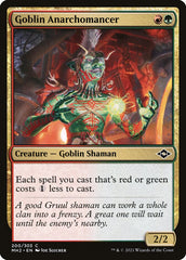 Anarcomante Goblin / Goblin Anarchomancer - Magic: The Gathering - MoxLand