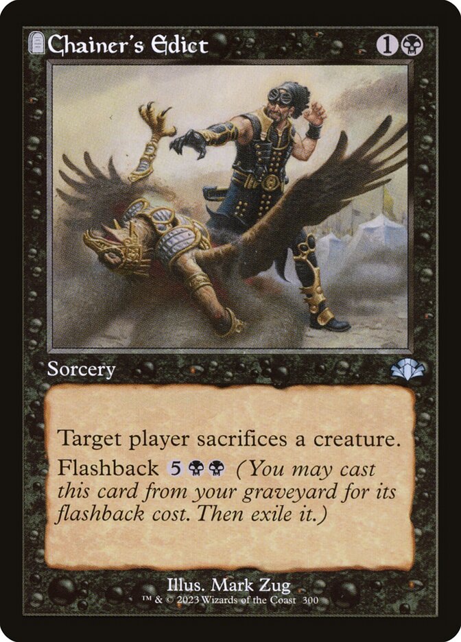 Édito de Chainer / Chainer's Edict - Magic: The Gathering - MoxLand