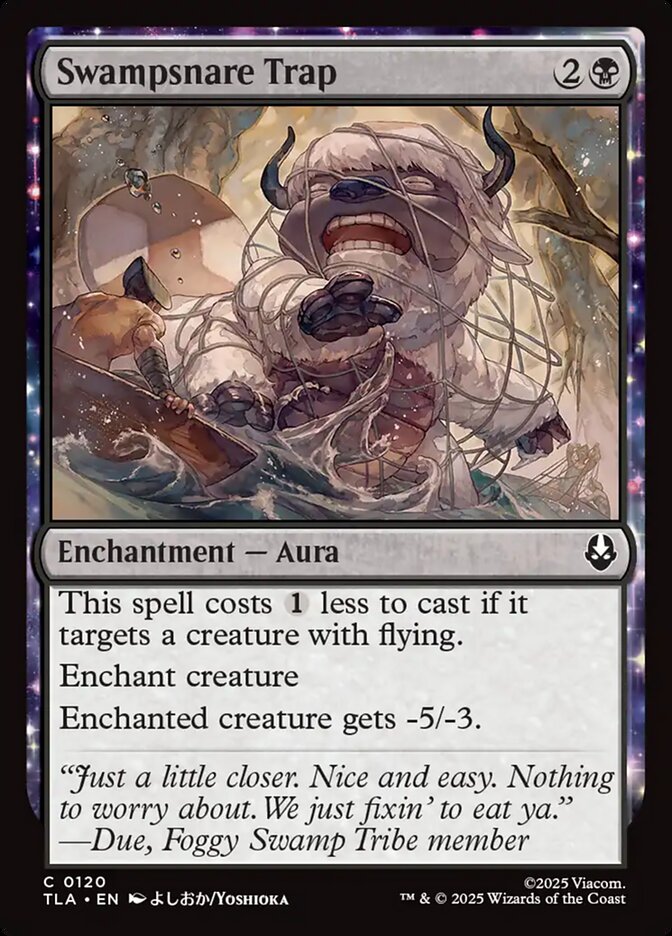 Armadilha Pantaneira / Swampsnare Trap - Magic: The Gathering - MoxLand