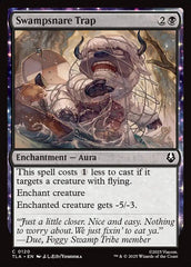 Armadilha Pantaneira / Swampsnare Trap - Magic: The Gathering - MoxLand