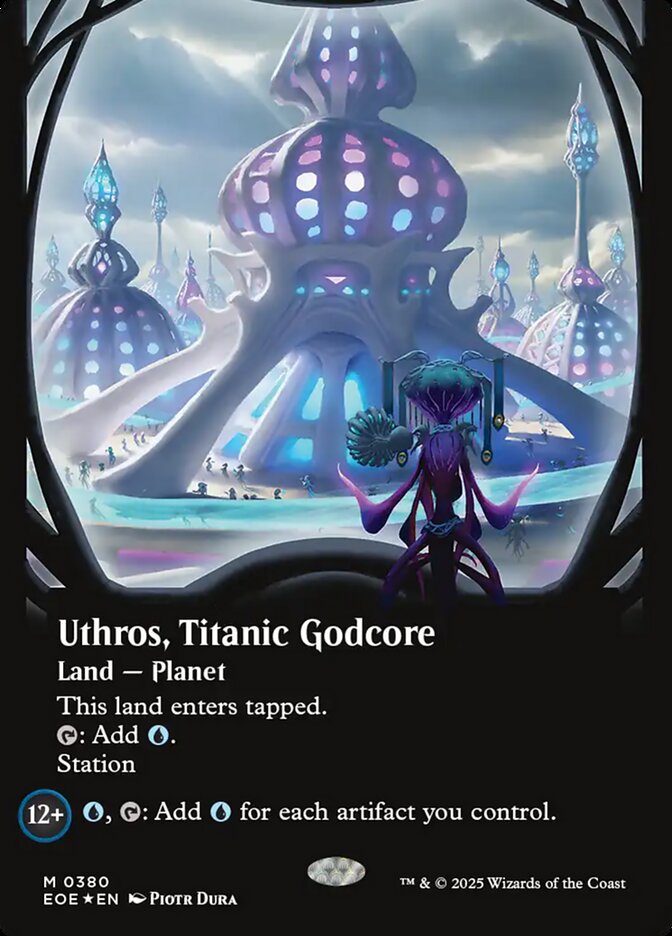 Uthros, Núcleo Divino Titânico / Uthros, Titanic Godcore - Magic: The Gathering - MoxLand
